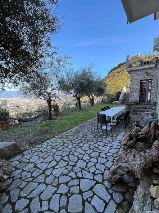 Vila Casale Di Lusso Panoramico Lettere Exteriér fotografie