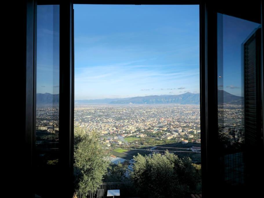 Vila Casale Di Lusso Panoramico Lettere Exteriér fotografie